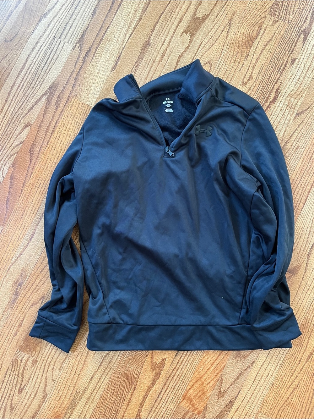 Under Armour Black Men's 1/4 Zip Performance Pullover